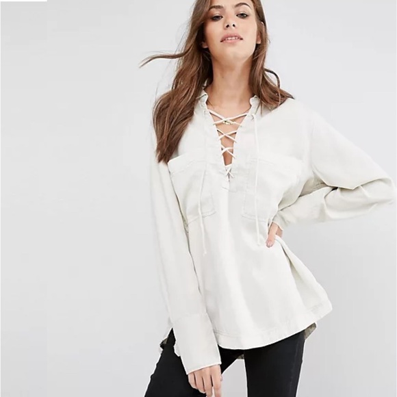 Free People Tops - Free People Under Your Spell Shirt